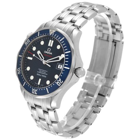Omega Seamaster Bond 300m Co Axial 41mm Blue Dial Watch 22208000 Box