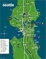 Printable Seattle City Map | Printable Map of The United States