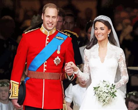 Prince William And Kate Wedding 5d Diamond Paintings