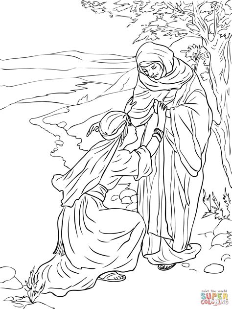 Get Bible Coloring Pages Ruth And Naomi Pictures