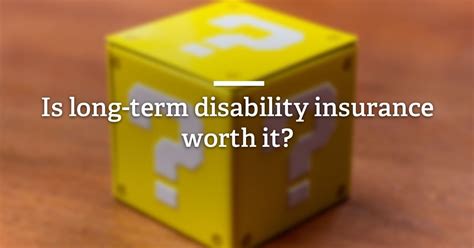Get expert advice from an insurance geek today. Is long-term disability insurance worth it? - PolicyGenius ...
