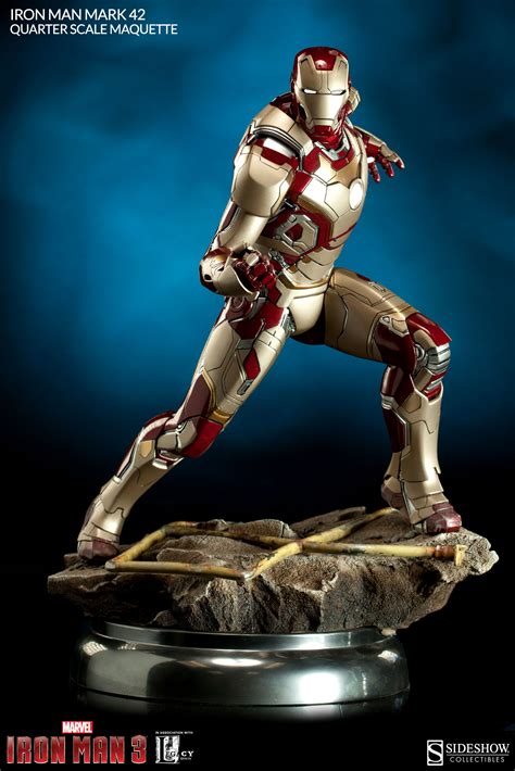 Sideshow Previews Iron Man 3 Mark 42 Maquette The Toyark News