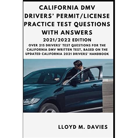 Buy California Dmv Drivers Permitlicense Practice Test Questions With