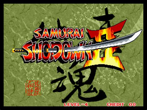 Samurai Shodown 2 Neo Geo 001 The King Of Grabs