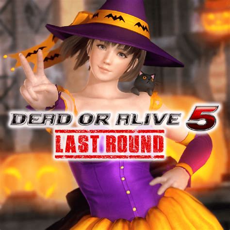 Dead Or Alive 5 Last Round Halloween Costume 2017 Hitomi 2017 Playstation 4 Box Cover Art