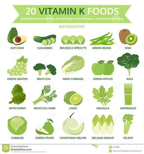 La nuova versione raccoglie la maggior parte dei dati di composizione che sono stati prodotti negli ultimi dieci anni. 20 Alimenti Di Vitamina K, Grafico Di Informazioni ...