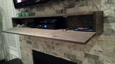 Mantel Hiding Cable Box And Dvd ”tvwallmounthidecords” Home