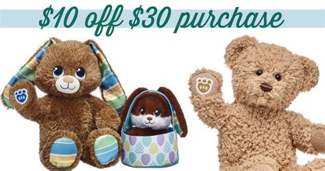 Build A Bear Coupon Code 10 Off 30 Purchase Southern Savers