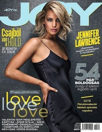 Jennifer Lawrence On The Cover For Joy Magazine Hungary February