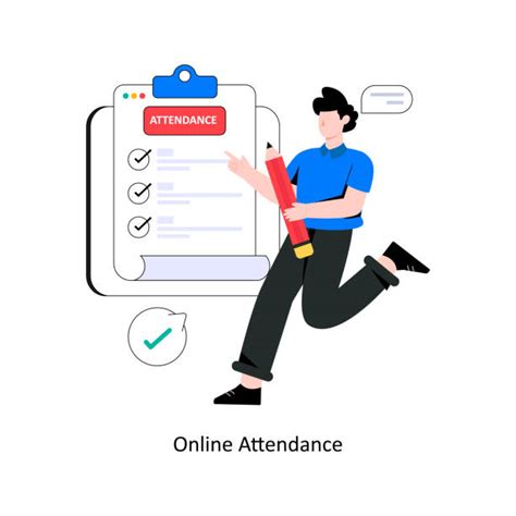 660 School Attendance Stock Illustrations Royalty Free Vector