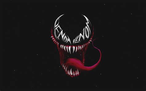 Venom Logo Wallpaper Hd