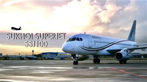 Flying The Sukhoi Superjet 100 Ssj100 Youtube