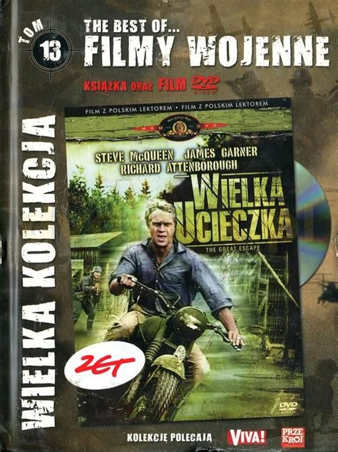 Film DVD Wielka ucieczka polski lektor The Best Of Filmy Wojenne DVD KSIĄŻKA Ceny