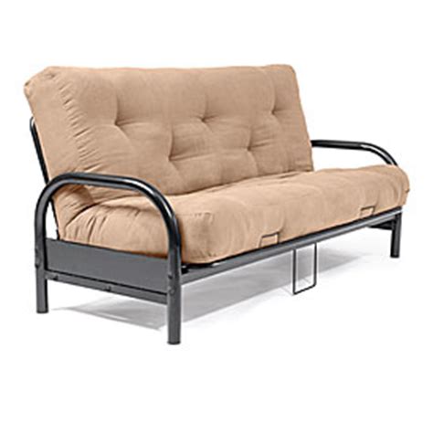 Offered in different colors to suit your décor, a futon bed is a great addition to a home office, spare bedroom or den. Black Futon Frame With Camel Futon Mattress Set | Big Lots