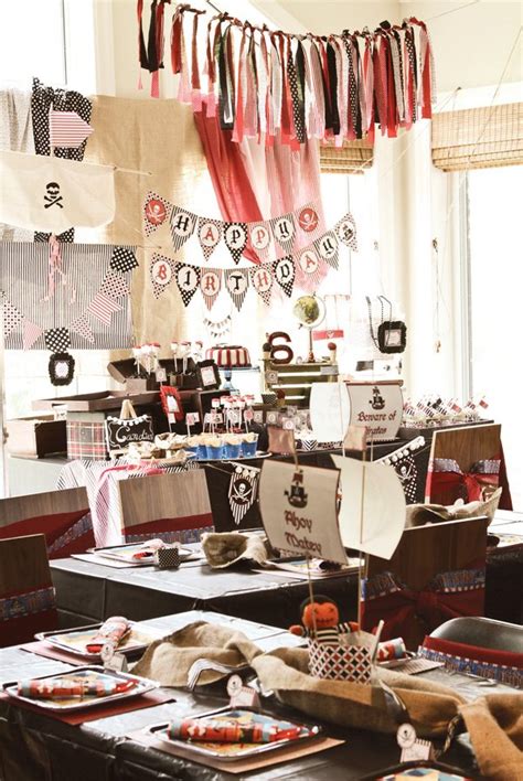 Amazing Vintage Pirate Party Creative Activities Hostess With The