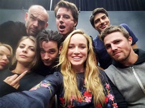 Cast Members From Arrow The Flash And Legends Of Tomorrow Attend Heroes
