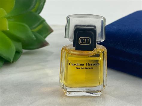 Carolina Herrera Vintage Perfume Mini Miniature Perfume Etsy