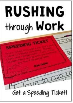 If you're worried about where else (besides your wallet) a parking ticket record can affect, read on to find out. Speeding ticket + 100 pages of Classroom management charts, forms, and notes