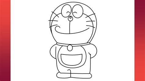 How To Draw Doraemon Step By Step Drawing Youtube