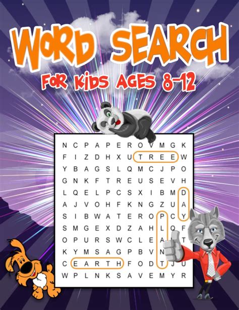 Buy Word Search For Kids Ages 8 12 200 Word Searches For Kids 8 To 12