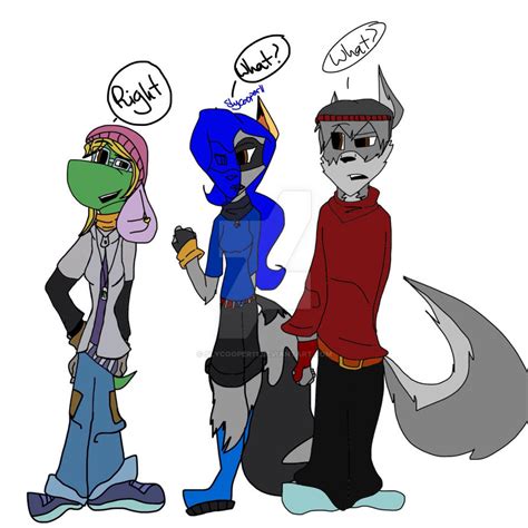 The Trio By Slycooper11 On Deviantart