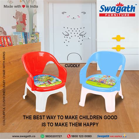 Swagath Brand Soft Cushioned Baby Chair Cuddly With Armrest Rs 400