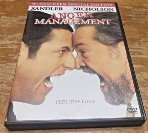 ANGER MANAGEMENT DVD 2003 Widescreen Special Edition Adam Sandler Jack