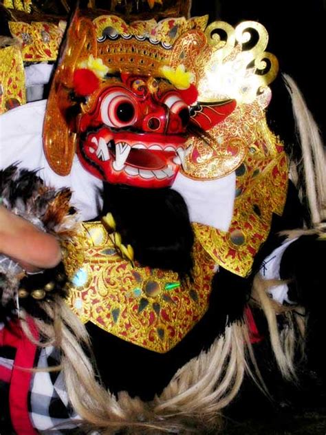 Barong Balinese Mysterious Creature Discover Bali Indonesia Photo
