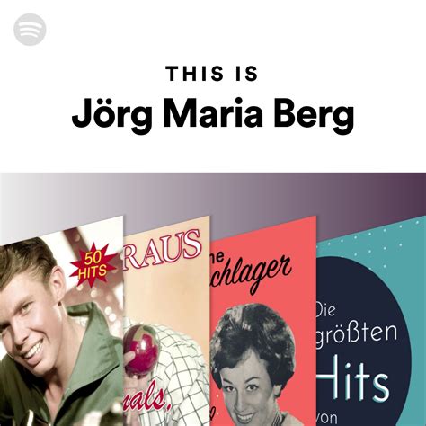 This Is Jörg Maria Berg Spotify Playlist
