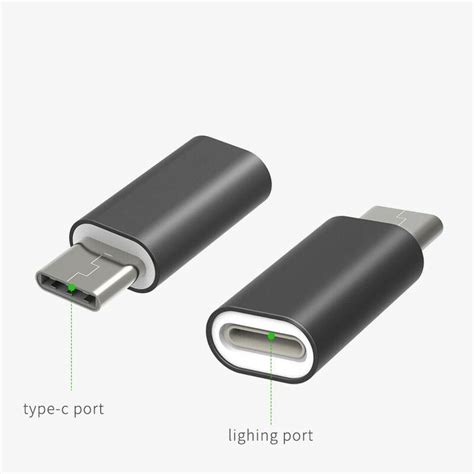 Skip to main search results. Lightning iPhone Female to Type C USB-C Male Charger ...