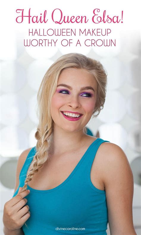 All Hail The Queen This Halloween Elsa Makeup Is Worthy Of A Crown More Elsa Makeup Elsa