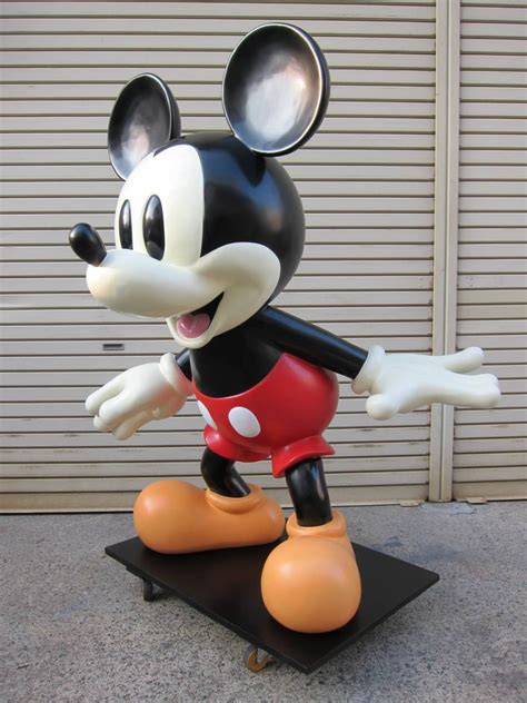 Mickey Mouse Lifesize Statue 531 Figure Disney Display Big Realistic