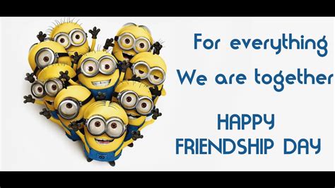 Maybe you would like to learn more about one of these? Happy Friendship Day - Minions Version - YouTube