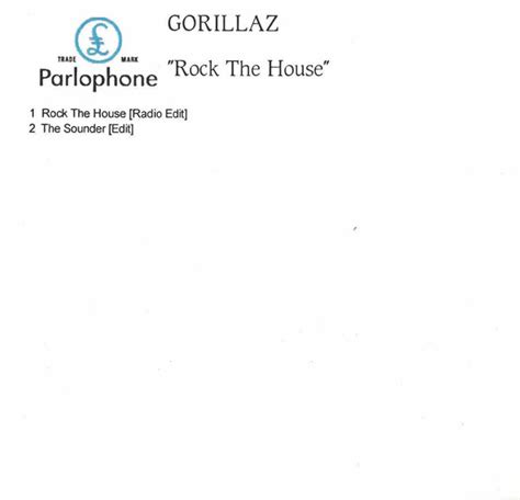 Gorillaz Rock The House 2001 Cdr Discogs