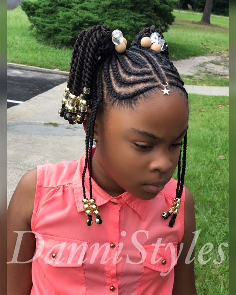 Kids Hairstyle Braids With Beads Hairstyle Guides