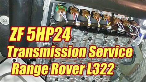 ZF 5HP24 Transmission Fluid Filter Change Range Rover HSE 03 05