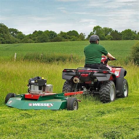 Wessex At110 Tow Behind Quad Paddock Topper Grass Mower In Elgin