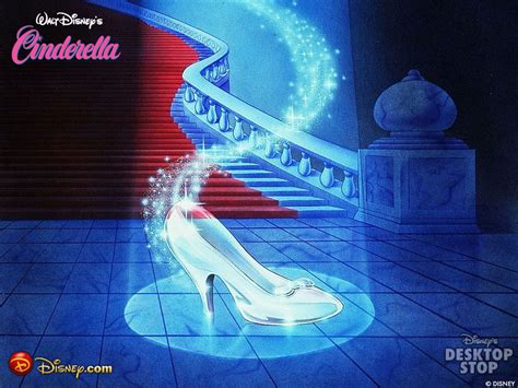Cinderellas Glass Slipper Classic Disney Wallpaper 6344142 Fanpop