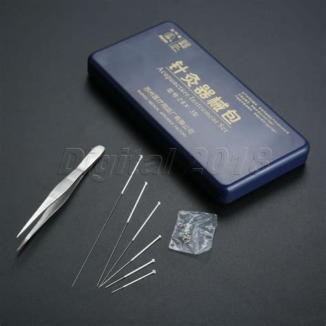 Acupuncture Instrument Set Reusable Needles Package Massage Physical