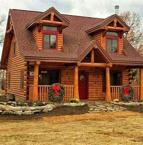 20 Best Small Log Cabin Ideas With Awesome Decoration Trenduhome