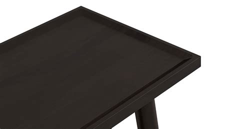 Sinata Solid Wood Console Table In American Walnut Finish Urban Ladder