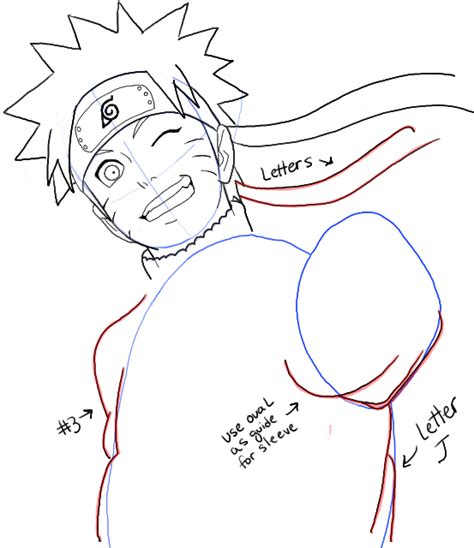 How To Draw Naruto Uzumaki Step By Step Drawing Tutorial