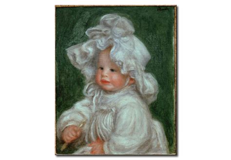Kända Konstverk Portrait De Claude Renoir Coco A La Charlotte Pierre