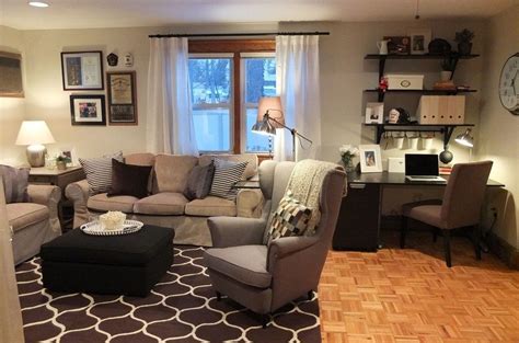 56 Stunning Modern Minimalist Living Room Layout Ideas Desk In Living