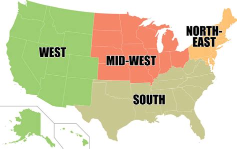 Section Region Maps Western Region