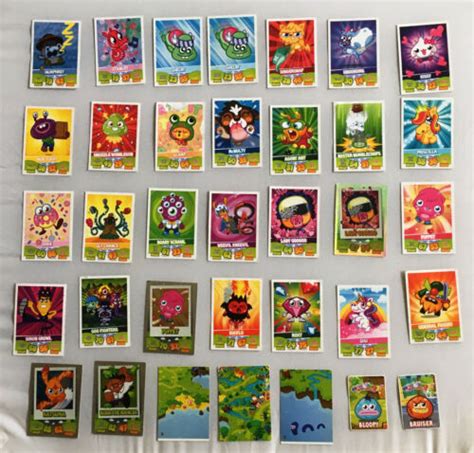 moshi monsters cards by topps mash up trading cards series 1 and 2 bulk 35 cards ebay