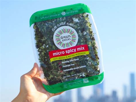 Aerofarms Announces Retail Launch Of Microgreens With Amazing Flavor To