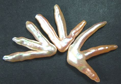 Chicken Feet Keshi Pearls High Luster 35 Cts Pf382
