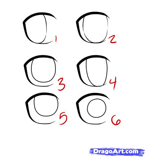 How To Draw Anime For Kids Step 3 Anime Drawings Easy Anime Eyes