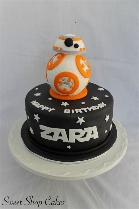 Star Wars Bb 8 Birthday Cake Star Wars Birthday Cake Star Wars